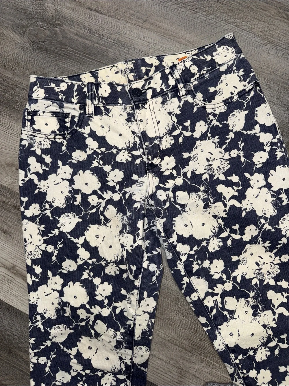 Tory Burch - Cropped skinny Jeans denim pants bottoms